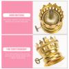 Luxshiny Kerosene Lamp Dimmer 3 Pack Flame Adjuster with Three Wicks 1.77 in Oil Lamp Parts for Vintage Kerosene Oil Outdoor Lanterns Camping Lights view 3