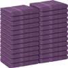 Utopia Towels - Salon Towel, Pack of 24 (Not Bleach Proof, 16 x 27 Inches) Highly Absorbent Cotton Towels for Hand, Gym, Beauty, Spa, and Home Hair Care, Plum view 1