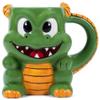 100 North ESNCHMG-DN Emerald Green Fire Breathing Dragon Character 17 ounce Glossy Ceramic Coffee Tea Cup Mug For Your Favorite Morning Brew view 1