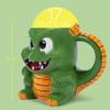 100 North ESNCHMG-DN Emerald Green Fire Breathing Dragon Character 17 ounce Glossy Ceramic Coffee Tea Cup Mug For Your Favorite Morning Brew view 2