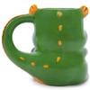 100 North ESNCHMG-DN Emerald Green Fire Breathing Dragon Character 17 ounce Glossy Ceramic Coffee Tea Cup Mug For Your Favorite Morning Brew view 4