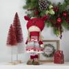 Northlight Little Nordic Girl in Moose Antler Hat Christmas Figure, 17", Red view 2