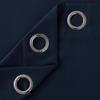 2 Pannels Combined Size) Blackout Grommet Polyester Blend Curtains Perfect for Making Your Bedroom and Living Room Beautifull Navy Blue,(Wide 52 Inch by 120 Inch Long-2 Pannels Combined Size)) view 4