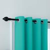 2 Pannels Combined Size) Blackout Grommet Polyester Blend Curtains Perfect for Making Your Bedroom and Living Room Beautifull Turquoise,(Wide 42 Inch by 84 Inch Long-2 Pannels Combined Size)) view 3