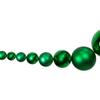 6' Green Shiny and Matte Shatterproof Ball Christmas Swag view 2