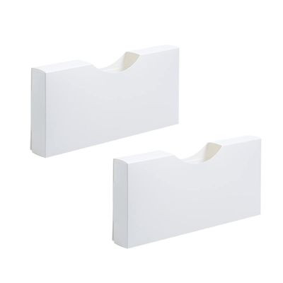 BESTonZON Poly Bag Waste Bag Dispenser Holder: 2pcs Plastic Holder Trash Pet Waste Grocery Dog Poop Dispenser Paper Towel For Kitchen Polys