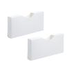 BESTonZON Poly Bag Waste Bag Dispenser Holder: 2pcs Plastic Holder Trash Pet Waste Grocery Dog Poop Dispenser Paper Towel For Kitchen Polys view 1