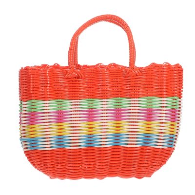 Basket woven shopping basket african market woven straw African Shopping
