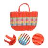 Basket woven shopping basket african market woven straw African Shopping view 3