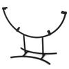 Milltown Merchants Round Metal Display Stand - Hoisted Display Stand - Fused Glass Art Base - Plate Stand/Plate Holder - Round Art Panel Stand (3, 10 inch) view 1