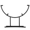 Milltown Merchants Round Metal Display Stand - Hoisted Display Stand - Fused Glass Art Base - Plate Stand/Plate Holder - Round Art Panel Stand (3, 10 inch) view 2