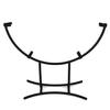 Milltown Merchants Round Metal Display Stand - Hoisted Display Stand - Fused Glass Art Base - Plate Stand/Plate Holder - Round Art Panel Stand (3, 10 inch) view 3
