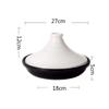 YQBUER Casserole high Temperature Resistance Fast Heat Conduction Strong and Durable Easy to Clean view 3