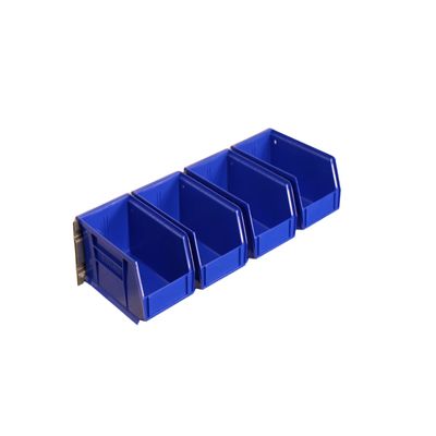 Northland Online Bin Organization Bar (18" Bin Organization Bar with 4 Blue Bins)