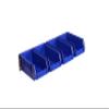 Northland Online Bin Organization Bar (18" Bin Organization Bar with 4 Blue Bins) view 1