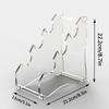 WANLIAN Lightsaber Display Stand Lightsaber Holder Desktop Acrylic Lightsaber Hilt Stand for Display Light Saber,Sword Collectibles(Transparent) view 2