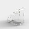 WANLIAN Lightsaber Display Stand Lightsaber Holder Desktop Acrylic Lightsaber Hilt Stand for Display Light Saber,Sword Collectibles(Transparent) view 3