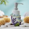 7-inch Dolphin Soap Dispenser - Mother & Baby Resin Bath Organizer, Beach & Coastal Bathroom Decor with Ocean Theme Hygienic Design view 4