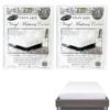 2Pk Premium Mattress Cover Twin Size Bed Heavy Vinyl Waterproof Fitted Protector view 2
