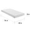 2Pk Premium Mattress Cover Twin Size Bed Heavy Vinyl Waterproof Fitted Protector view 3