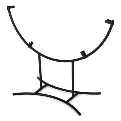 Milltown Merchants Round Metal Display Stand - Hoisted Display Stand - Fused Glass Art Base - Plate Stand/Plate Holder - Round Art Panel Stand (3, 12 inch)