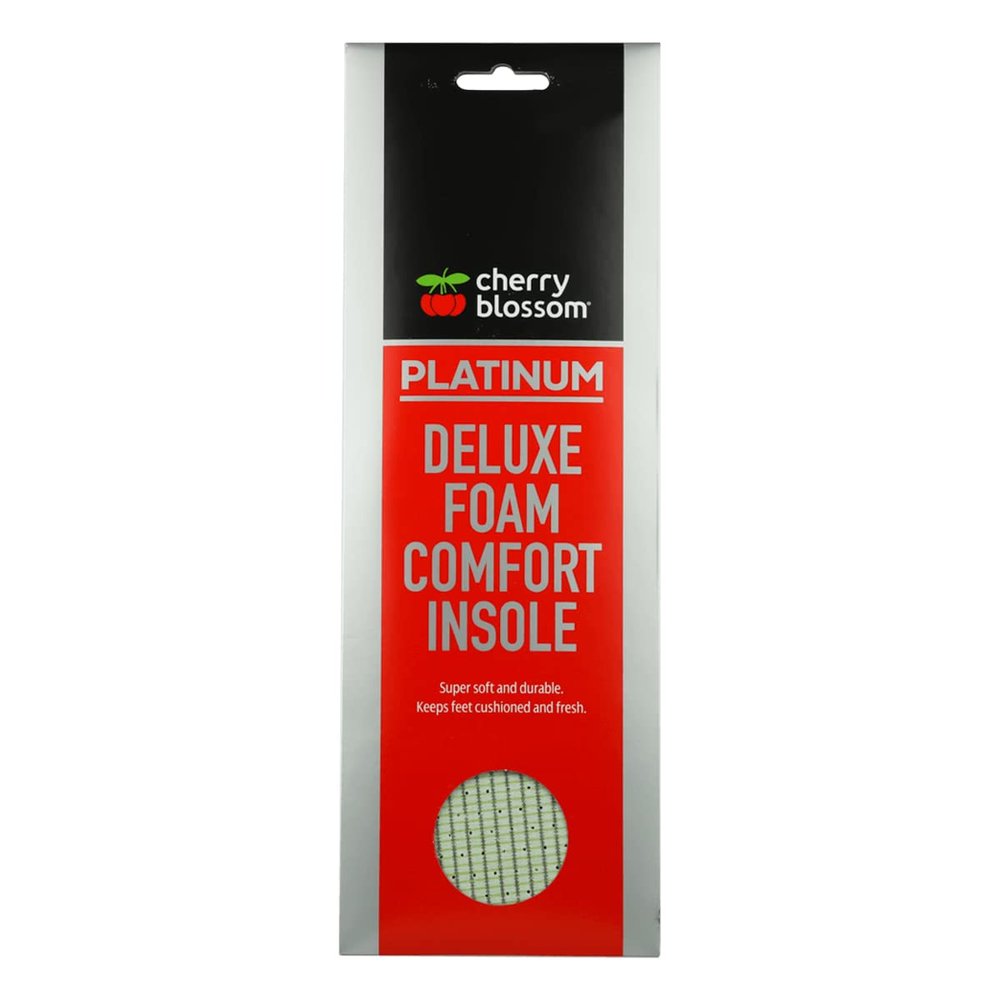 Cherry Blossom Deluxe Foam Comfort Insole | Ladies UK Size 5 | Cushioned Latex Insoles Provide Lasting Comfort
