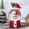 Voltogar Musical Christmas Snow Globe with Glitter, Santa Theme Glass Water Ball for Home and Office Holiday Decor, Ideal Xmas Gift view 4