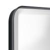 Fundin Plastic Black Medicine Cabinet, Beveled Edge Mirror Door with Round Corner Metal Frame, Recessed and Surface Mount Bathroom Medicine Cabinet, 16 x 24 inch Mirror Size view 4