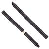 304 Stainless Steel Ice Pick Puer Puerh Tea Knife Tea Cake Pick Tool with Safety Cover Solid Bamboo Handle for Breaking Ice Kitchen Tool, Bartender, Picnics, Camping (Black) view 3