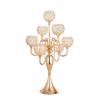 Candelabra Centerpieces for Table, Candle Holder for Table Centerpieces, 7Arm Tall Crystal Candelabra Candle Holder, Gold Centerpiece for Table Wedding Christmas Party Event view 1