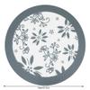 6 Pcs Silicone Pastry Mat, Counter Mats Baking Mats Dough Roll Mats Oven Liners Fondant/Pie Mats for Bread Making Tools And Supplies, Dough Rolling mat, Pie Crust, Fondant Mat (White+Grey) view 2