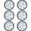 6 Pcs Silicone Pastry Mat, Counter Mats Baking Mats Dough Roll Mats Oven Liners Fondant/Pie Mats for Bread Making Tools And Supplies, Dough Rolling mat, Pie Crust, Fondant Mat (White+Grey) view 4