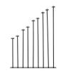9Pcs Centerpieces Wedding Candle Holder Rose Black Metal Candle Holder Flowers Vase Stand Wedding for Party/Event Centerpieces for Tables Decor (9Pcs Black) view 1