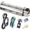 Criditpid BKT GA3650T GA3650TB GA3700T GA3700TA Fireplace Blower Fan Kit for Desa Tech, FMI, Vanguard, Comfort Glow Fireplaces Parts, Replacement GA3650 Blower Fan Kit for Astria & Vexar Fireplaces view 1