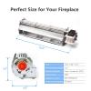Criditpid BKT GA3650T GA3650TB GA3700T GA3700TA Fireplace Blower Fan Kit for Desa Tech, FMI, Vanguard, Comfort Glow Fireplaces Parts, Replacement GA3650 Blower Fan Kit for Astria & Vexar Fireplaces view 2