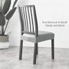Stretch Dining Chair Seat Covers Delicate Tartan Dining Chairs Seat Top Slipcovers Washable Removable Chair Upholstered Cushion Covers for Kitchen Hotel Wedding view 3