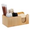 CARWERL Coffee Accessories Storage, Coffee Shop Condiment Storage Organizer, Restaurant Tissue Straw Sugar Packet Organizer Box, Countertop Dispenser for Home Lounge,1 Row view 1