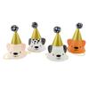 Daydream Society Bow Wow Party Hats, Pack of 8 Brown view 1