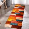 GRAPKS Long Narrow Hallway Runner Rugs, Soft Non Slip Easy to Clean Area Rug, Durable Floor Non-Slip Mat 100cm/1.5m/2m/2.5m/300cm/350cm/4m/5m/6m Length (Size : 2 ft x 3.3 ft) view 2