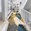 Geometric Patterns Hallway Runner Rug, 100cm/1.5m/2m/2.5m/300cm/350cm/4m/5m/6m Long Carpets Runner Corridor/Kitchen/Entryway Washable Area Rug (Size : 2.3 ft x 8.2 ft) view 3
