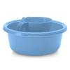 YBM Home Square Plastic Basin Set, Long-Lasting, for Ritual Hand Wash Cup, Small, Light Blue view 1