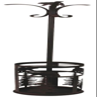 Furniture Barn USA Burnt Sienna Coat Rack and Umbrella Stand with Tree Accent