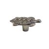1 Pcs Silver Sea Turtle Metal Dresser Cabinet Drawer Knob Pull Hardware Beach Decor view 1