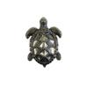 1 Pcs Silver Sea Turtle Metal Dresser Cabinet Drawer Knob Pull Hardware Beach Decor view 3