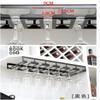 Wine Glass Rack, Glasses Storage Hanger, Stemware Metal Hanging Wine Glasses Holder, for Bar, Kitchen Restaurant Undermount, Screw Mounted view 3
