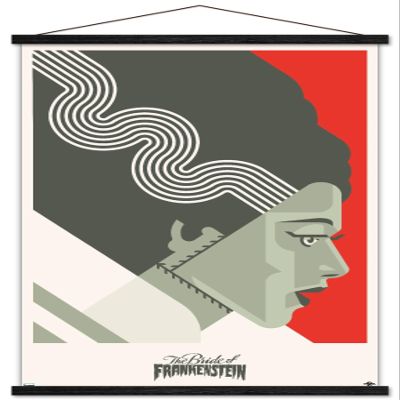 Trends International The Bride of Frankenstein - Graphic Wall Poster with Magnetic Frame