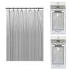 2 Pk Premium Bathroom Shower Curtain Liner Magnets Heavy Duty Vinyl Waterproof view 2