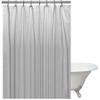 2 Pk Premium Bathroom Shower Curtain Liner Magnets Heavy Duty Vinyl Waterproof view 3