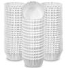1500 Jumbo Cupcake Muffin Liners 2 1/4" X 1 7/8" | Large Tall White Fluted Baking Cups Cupcake Liners view 1