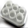 1500 Jumbo Cupcake Muffin Liners 2 1/4" X 1 7/8" | Large Tall White Fluted Baking Cups Cupcake Liners view 2